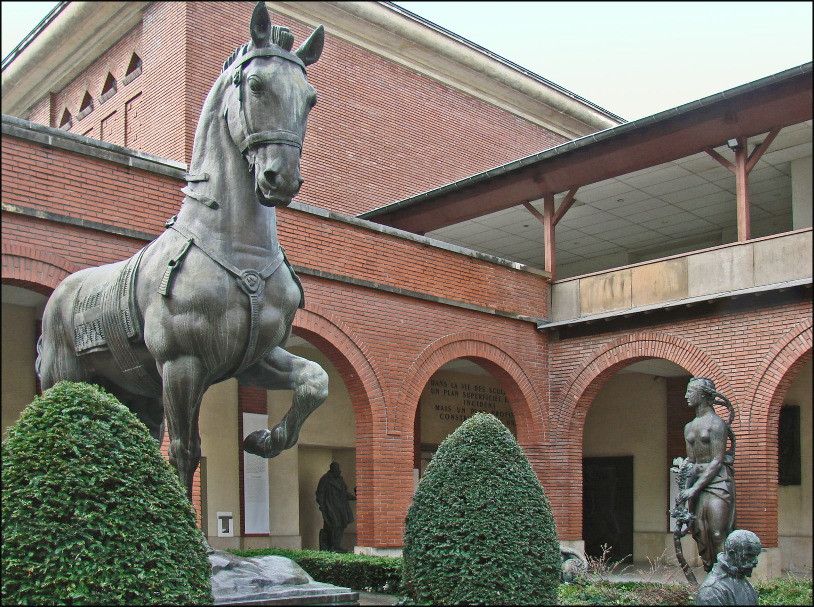 Statue de cheval, Musée Bourdelle, Paris