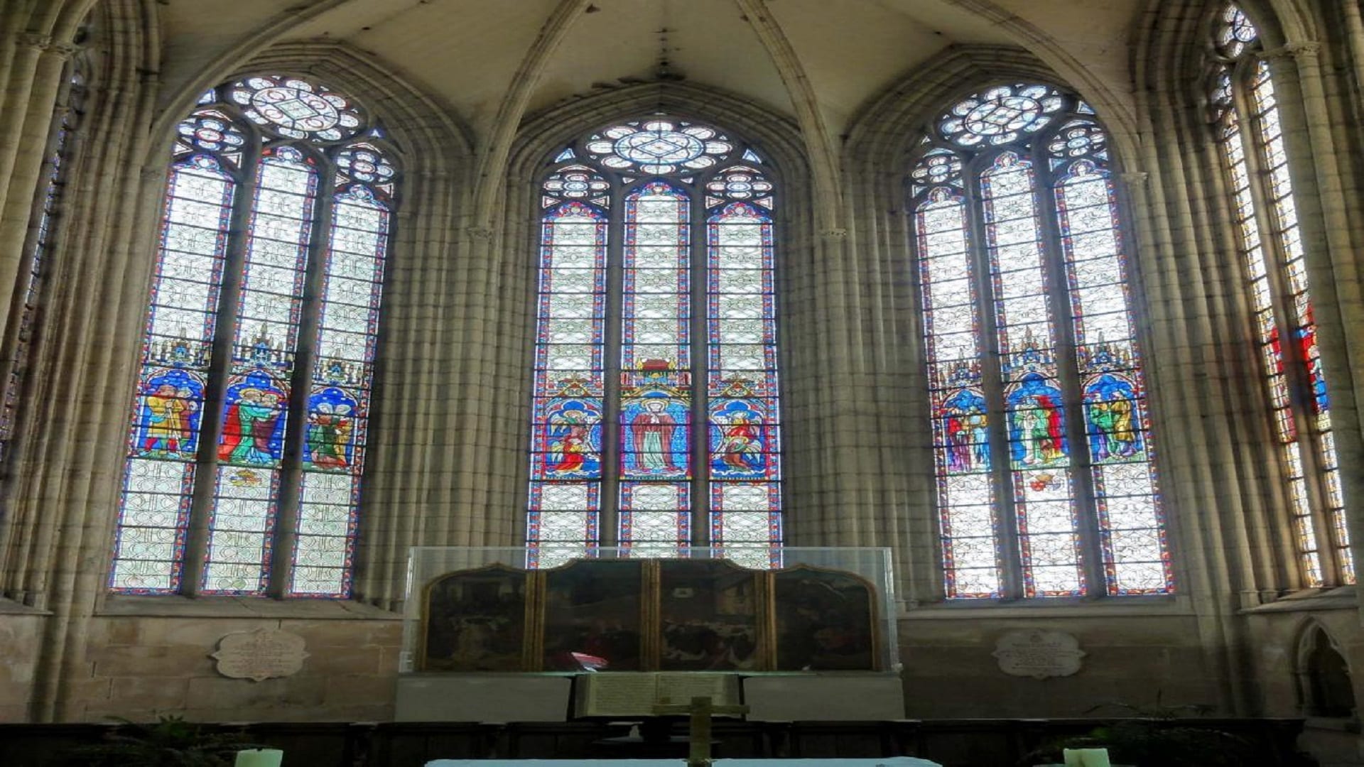 Abside de l'Eglise Notre-Dame de Chambly
