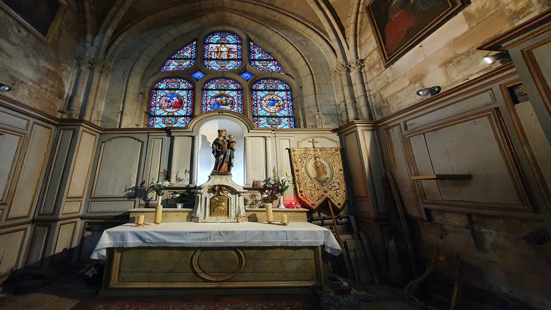 Chapelle du Saint-Sacrement, Eglise Notre-Dame de Chambly