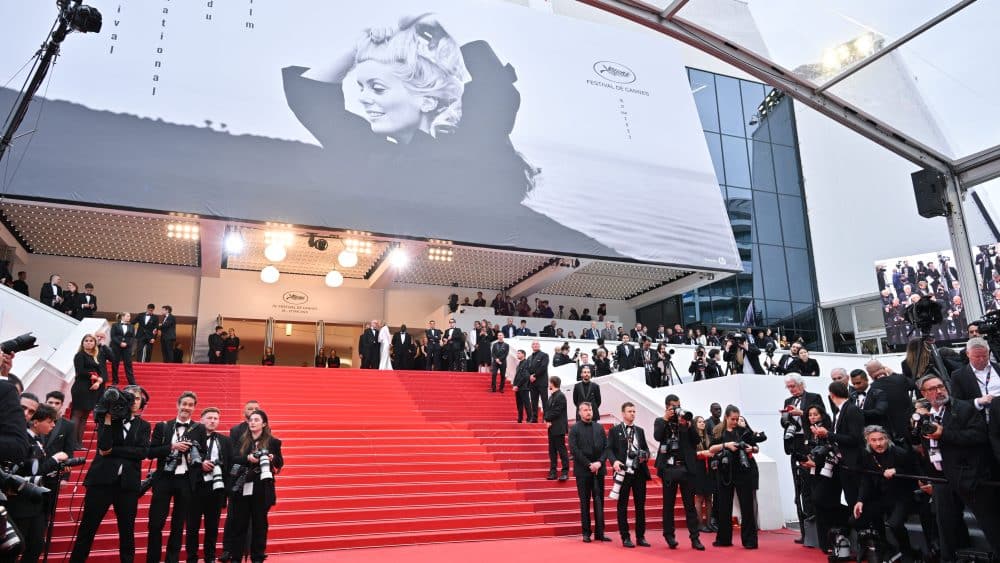 Tapis rouge du festival de Cannes