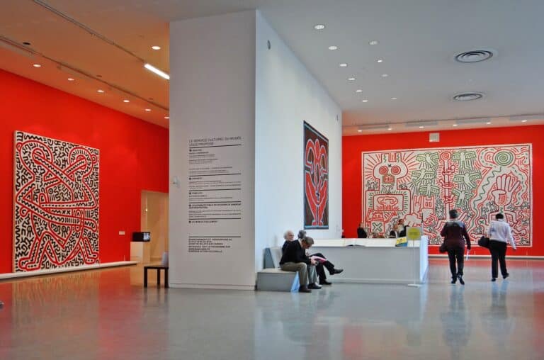 Exposition temporaire Keith Haring, MAM, Paris