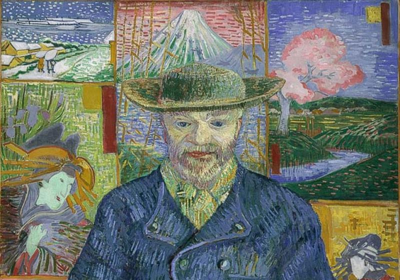 Tableau "Père Tanguy" par Vincent Van Gogh