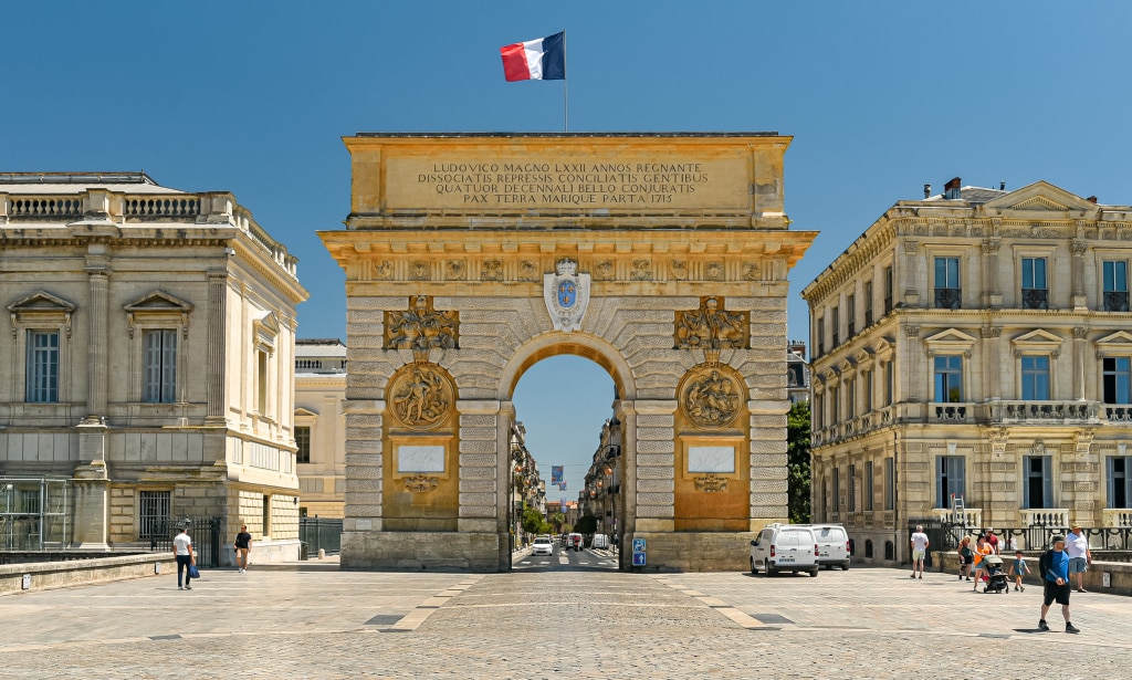 Arc-de-triomphe-Montpellier