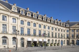 Façade de l'Hôtel du Ritz, Paris