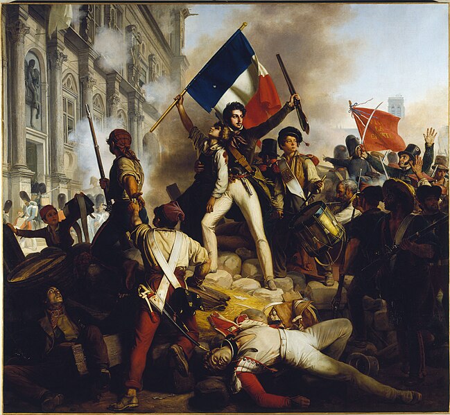 revolution-1830-hotel-de-ville-paris